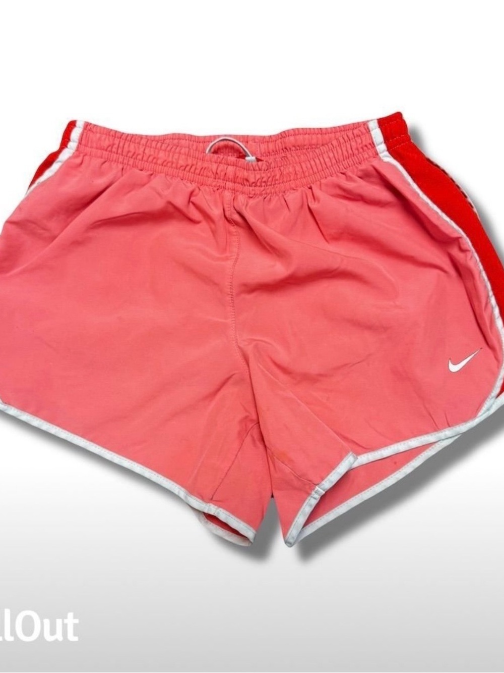 Nike Women’s Coral and Red Athletic Running Shorts